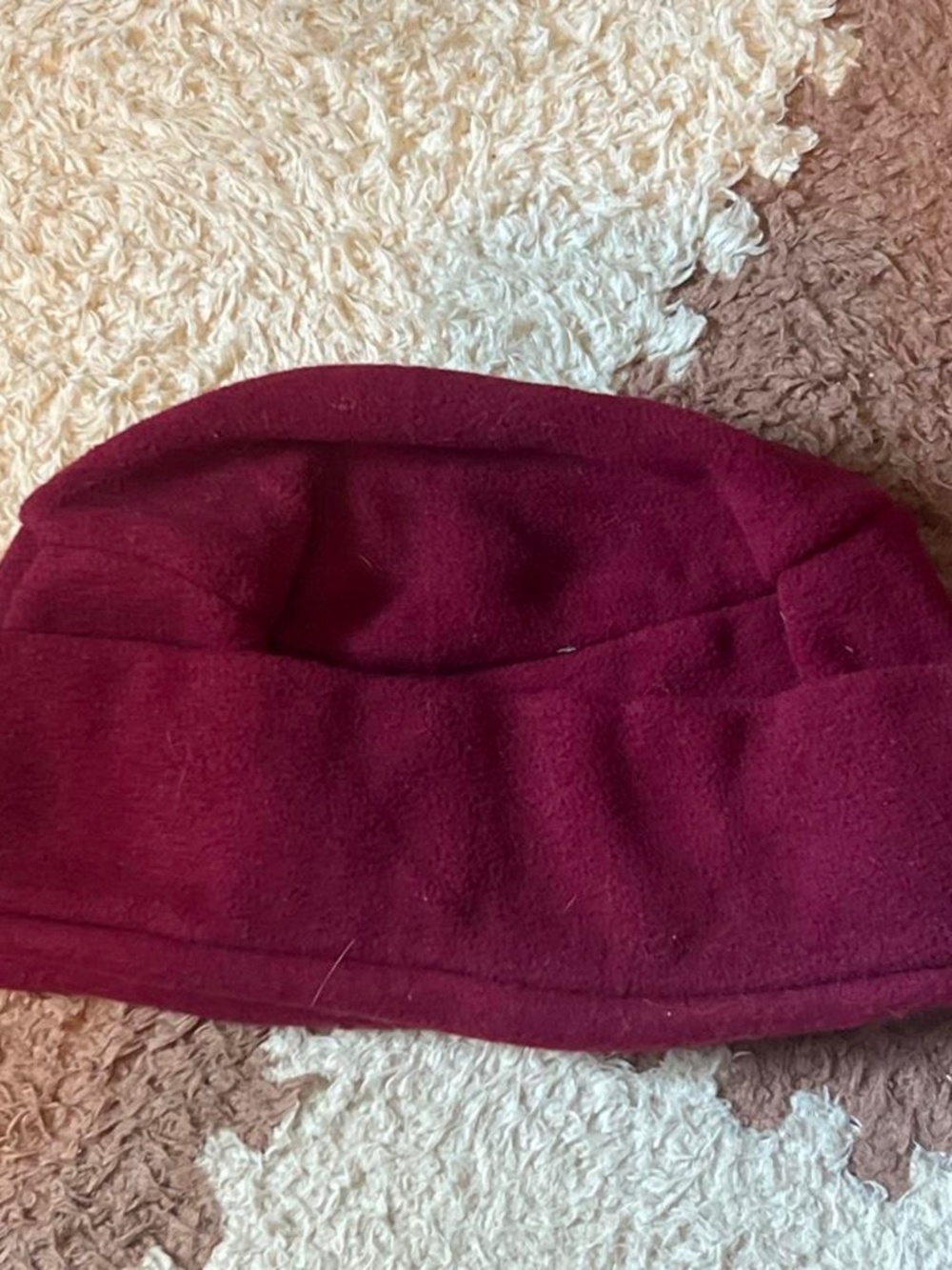 Women's Burgundy Hat